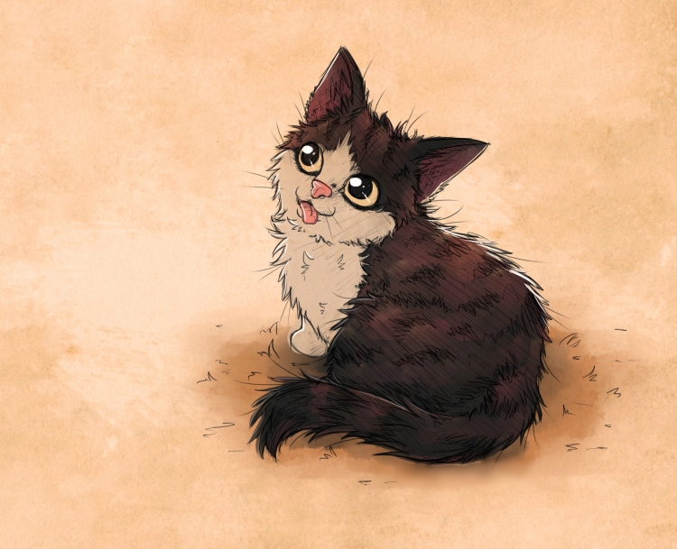 Котики мультяшные