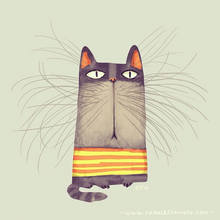 Коты рисунки
