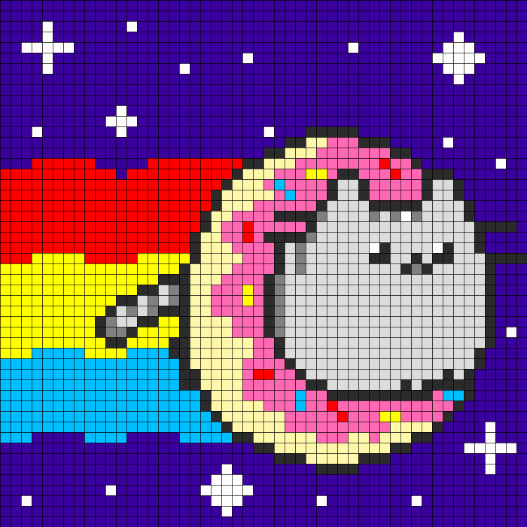 Рисунки по клеточкам милые