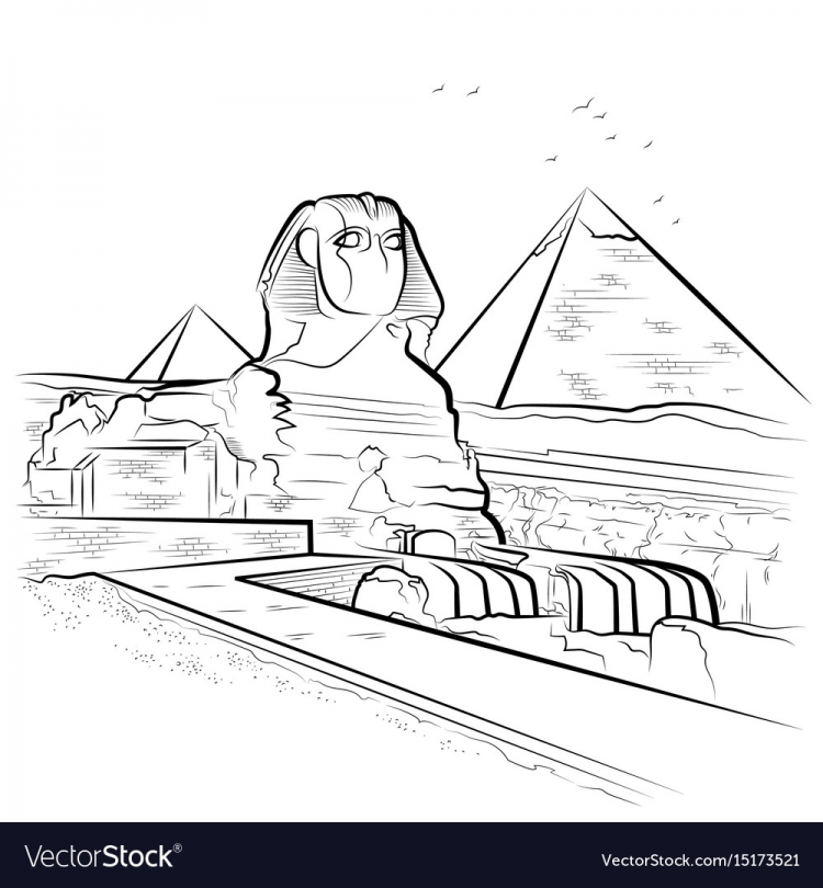 Боги сфинксы черно белый