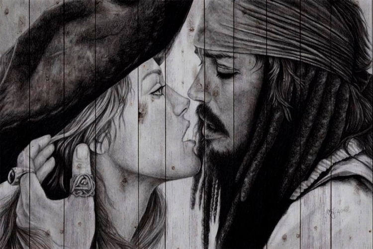Рисунки пираты карибского моря