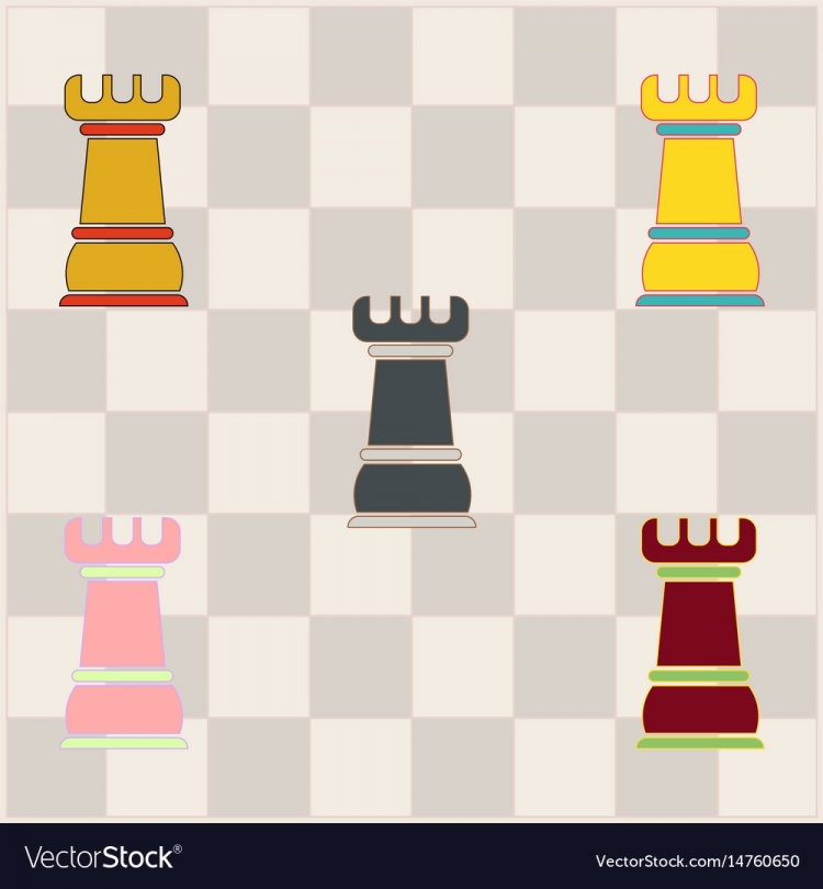Ладья шахматы рисунок