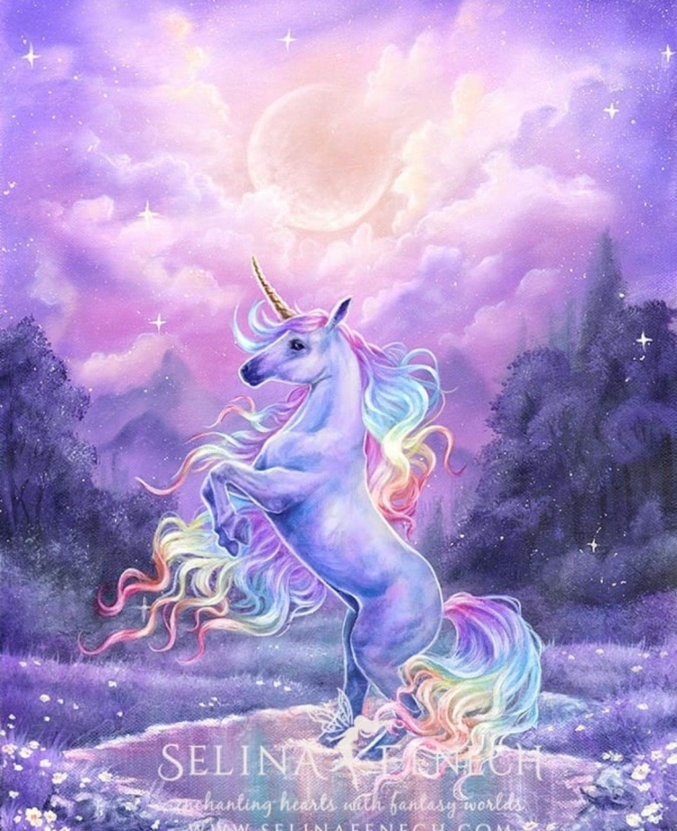 Рисунки с единорогами
