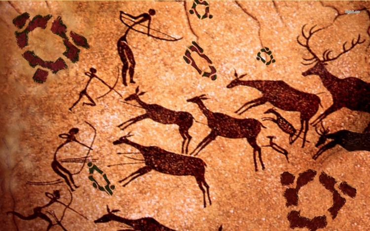 Пещерные рисунки древних людей