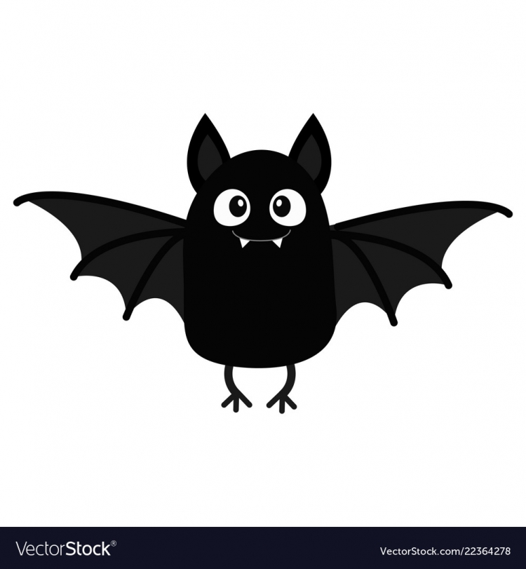 Happy Halloween летучая мышь