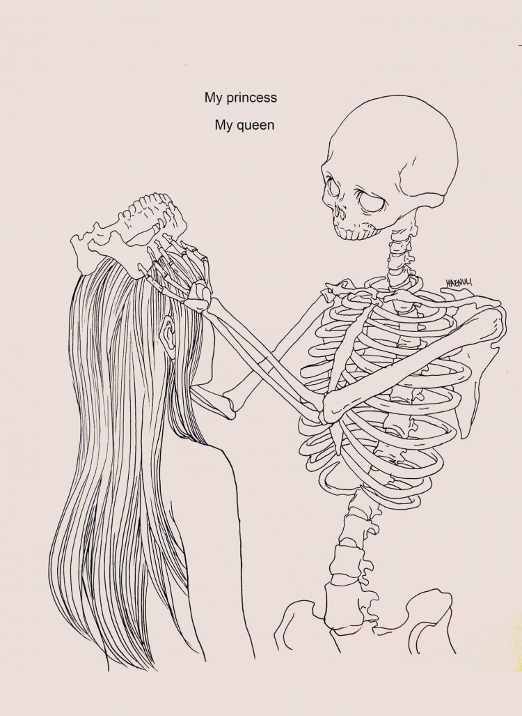 My Princess my Queen Skeleton художник