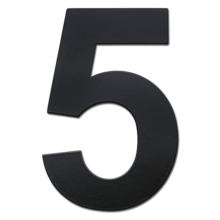 Печатная цифра 5