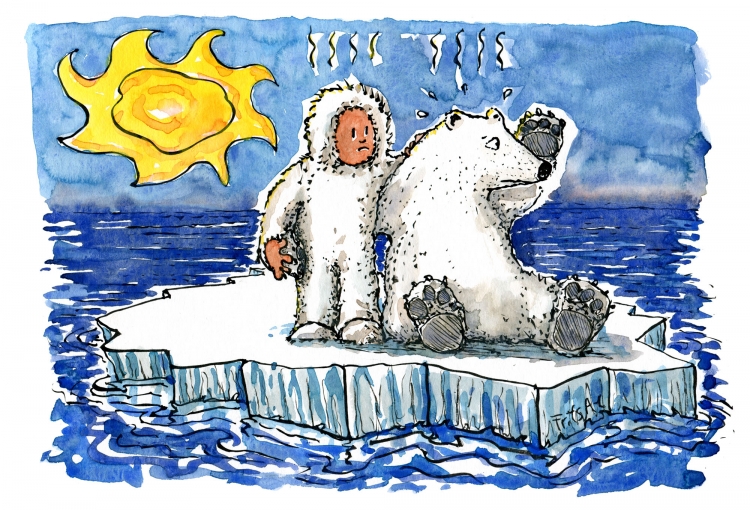 Рисунки на тему глобальное потепление