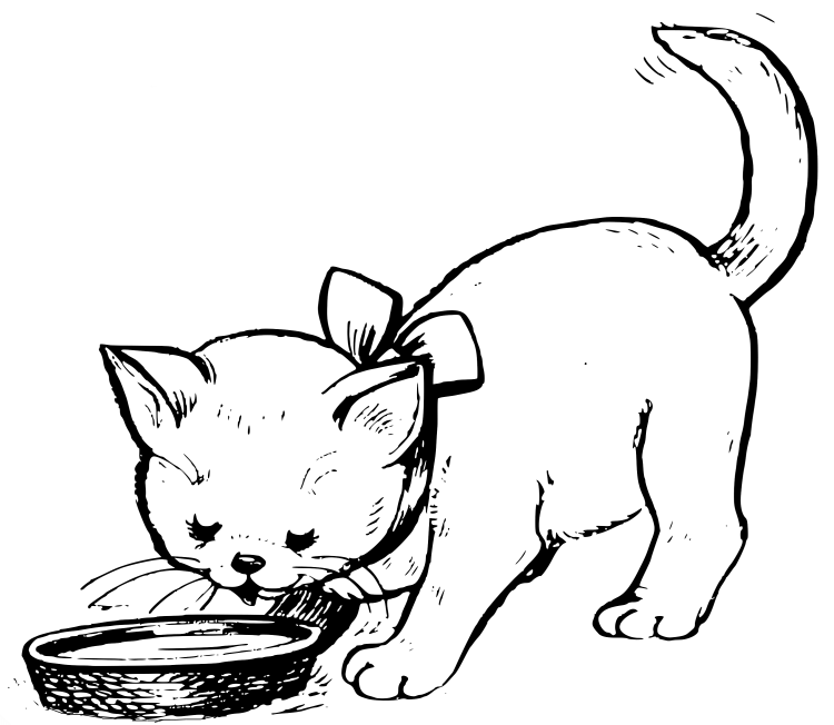 Щенок. Раскраска