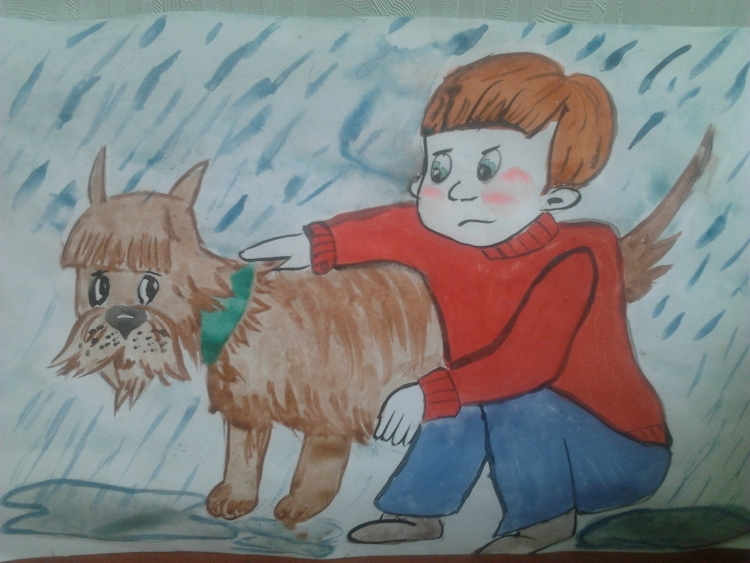 Животные карандашом
