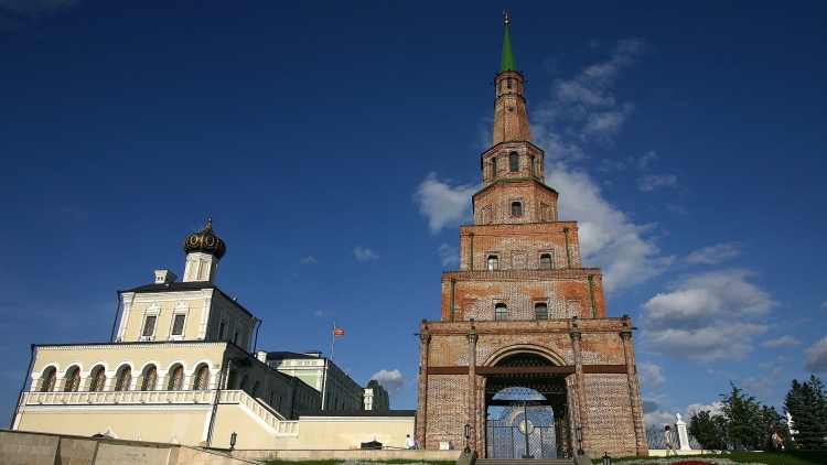 Башня сиюм Беке Казанского Кремля