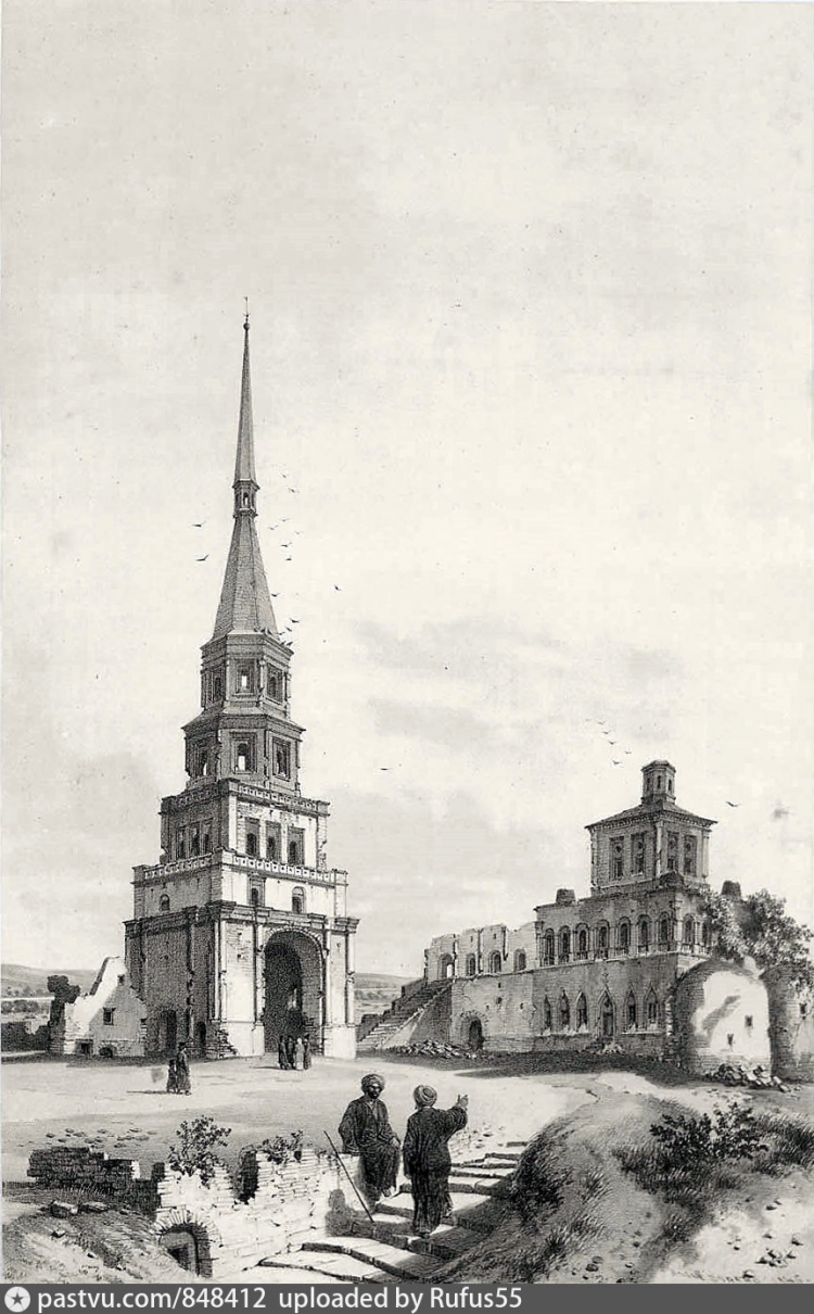 Кул Шариф Казанский силуэт