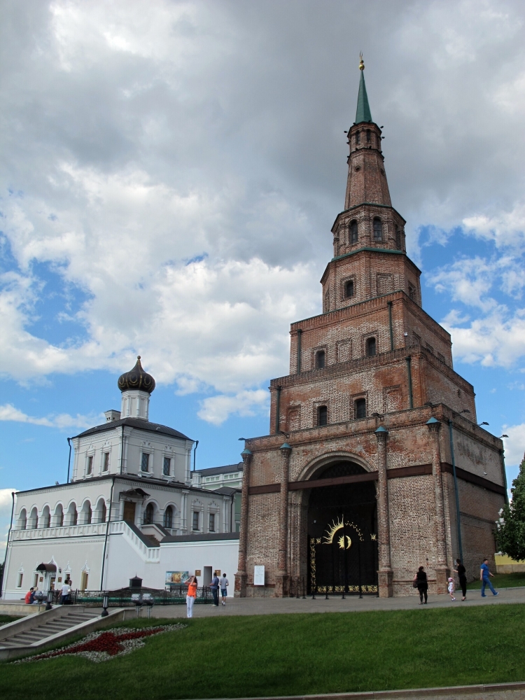 Башня Сююмбике Казань сверху