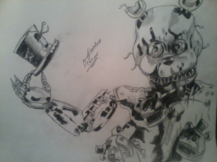 Рисунки ФНАФ 4