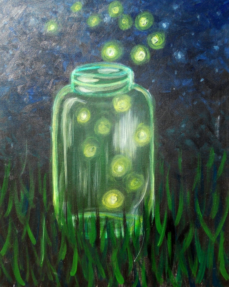 Светлячки картина