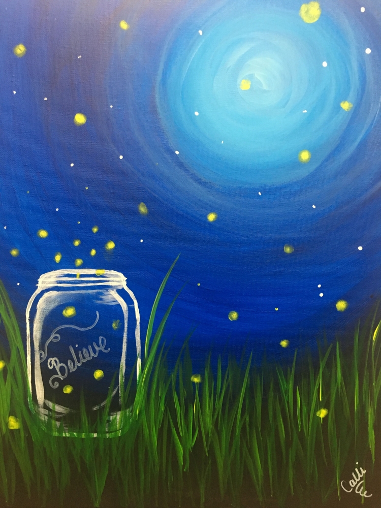 Рисование Светлячок