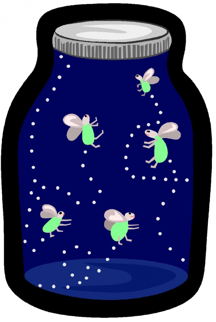 Светящиеся мотыльки