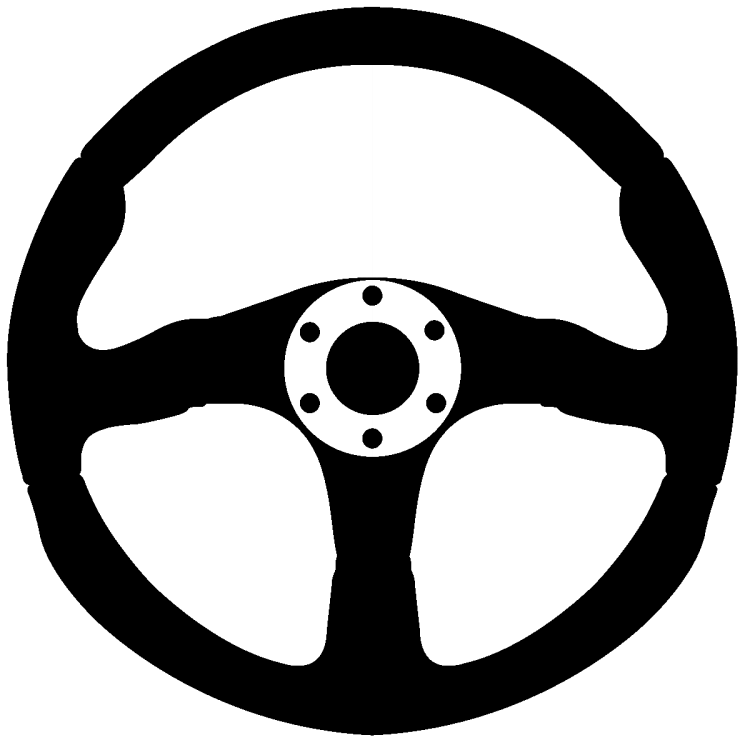 Руль силуэт