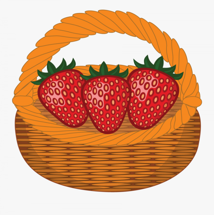 Корзинка для рисования ягод