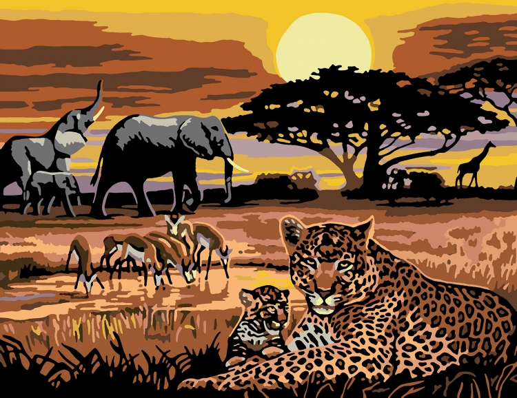 Рисунки на тему африка