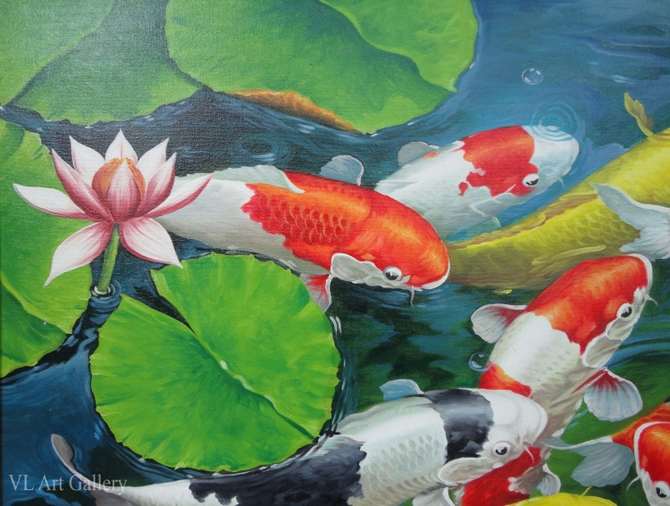 Карпы кои Хаяо Миядзаки