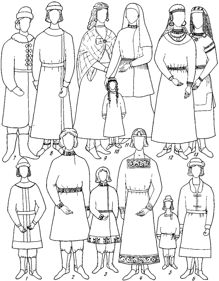 Славянская одежда. Ее колорит, этничность и современность