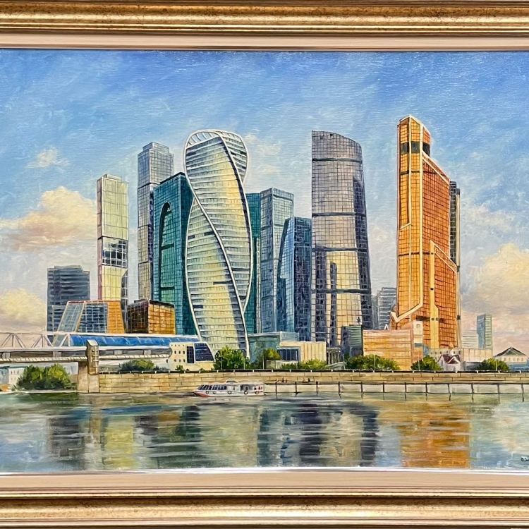 Картина Москва Сити