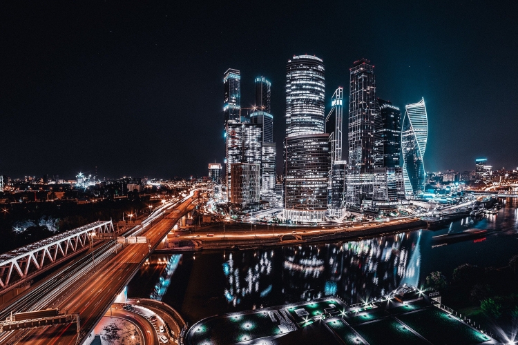 Москва Сити 4k