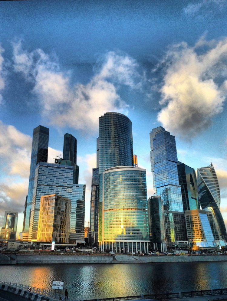 Вид с Москоу Сити