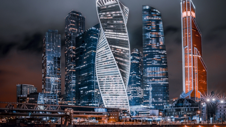 Москоу Сити небоскребы