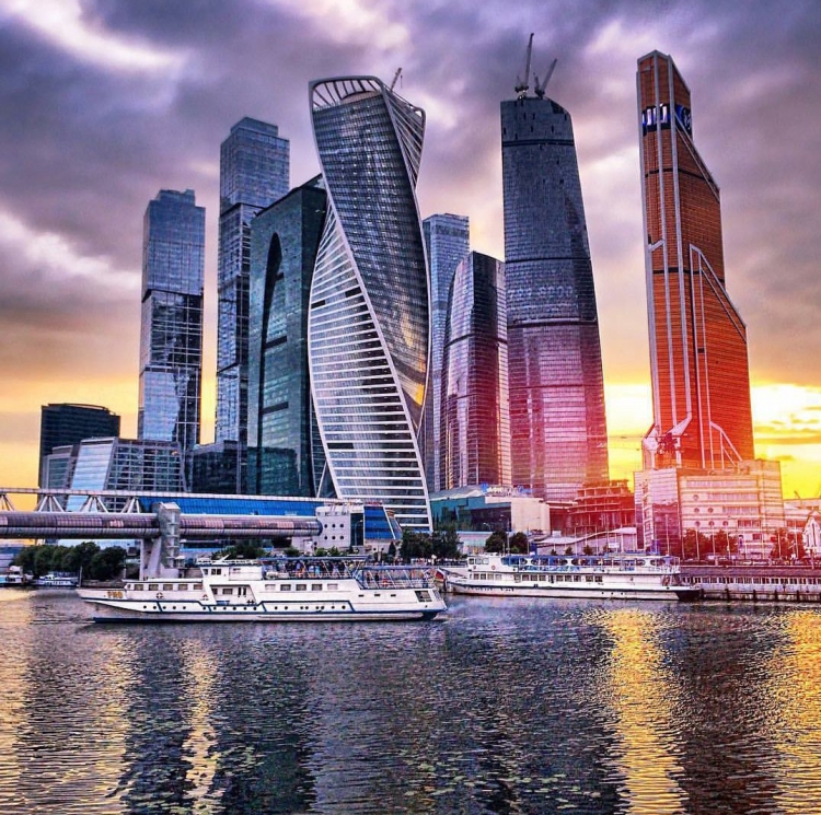 Москва Сити 8к
