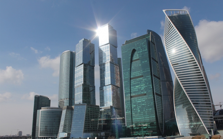 Москва Сити 8к