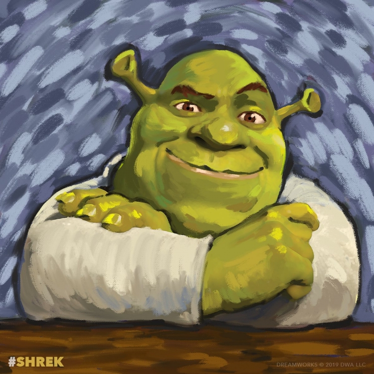 Шрек арт