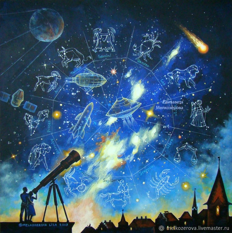 Рисунок на тему астрономия