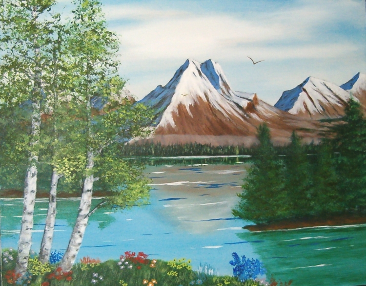 Пейзаж рисунок
