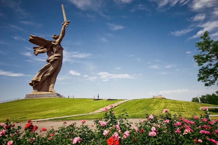 Памятник Мамаев Курган в Волгограде