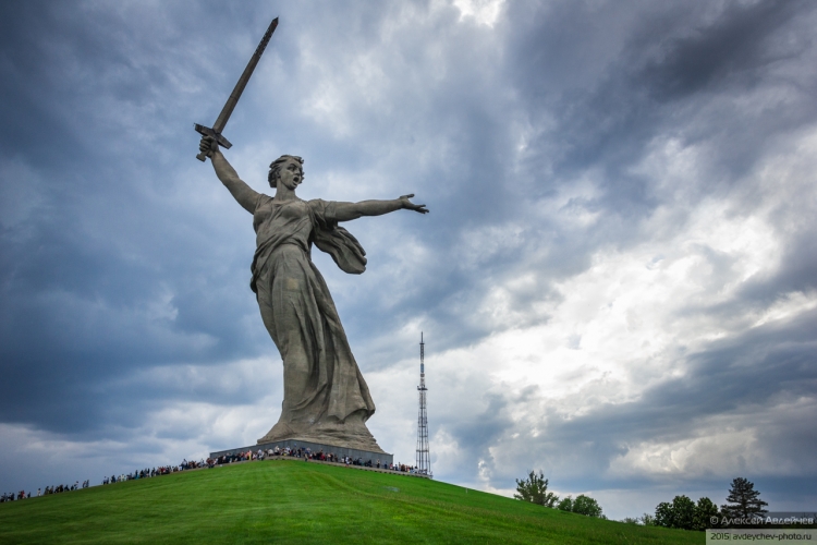 Мамаев Курган и Родина мать