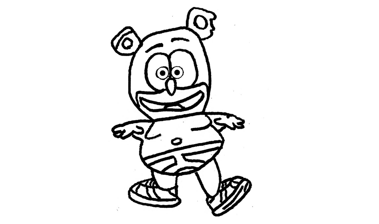 Раскраски из мультфильма Мишки Гамми (Gummi Bears) скачать