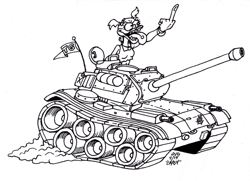 Мультфильм раскраски танки смотреть онлайн