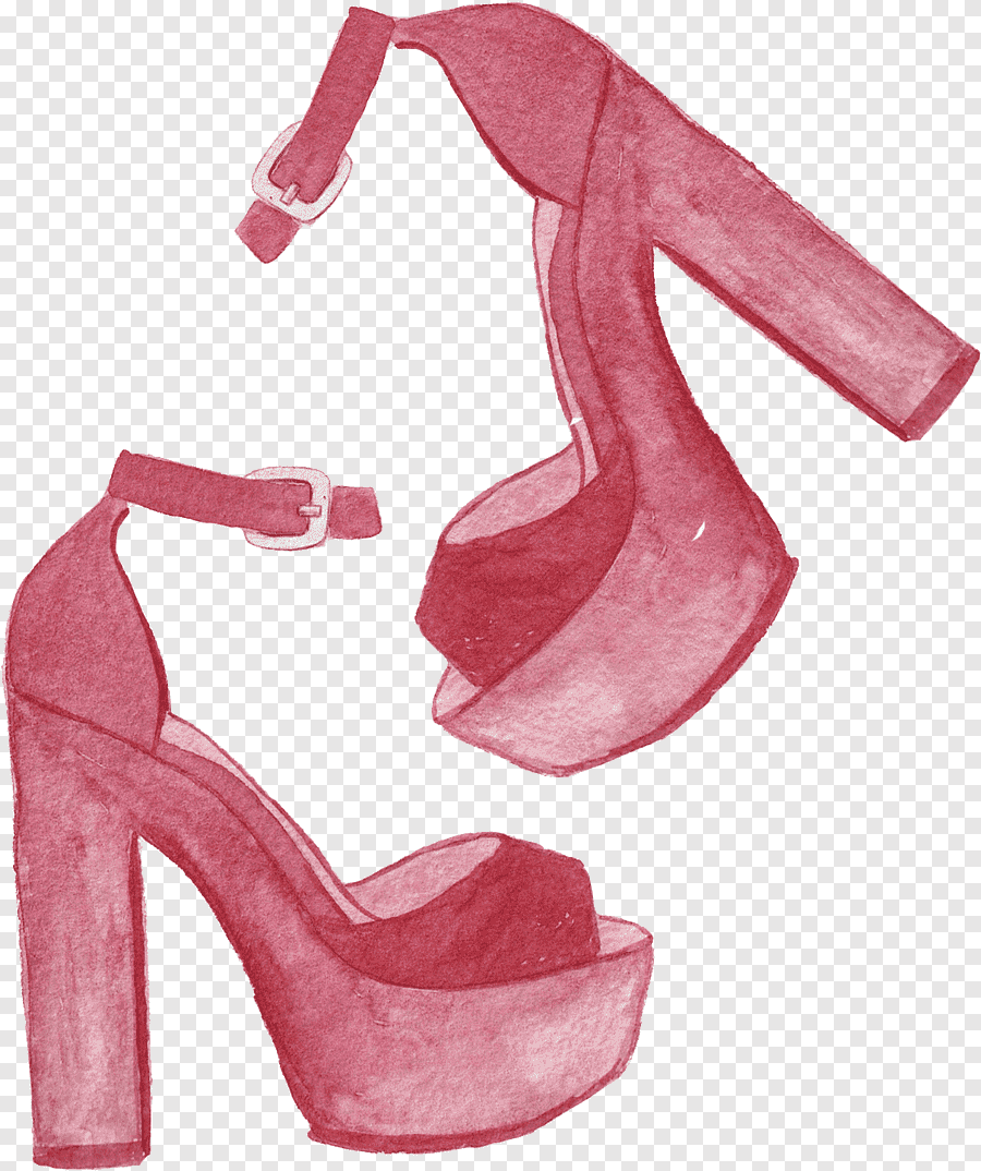 Рисунки для срисовки туфли (29 фото)