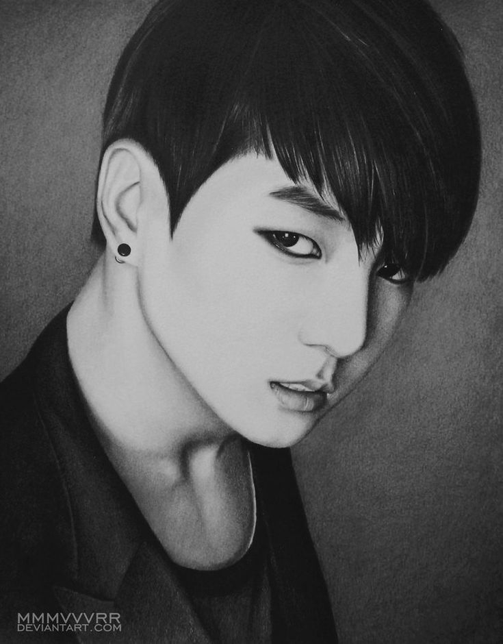 Портрет БТС Jungkook