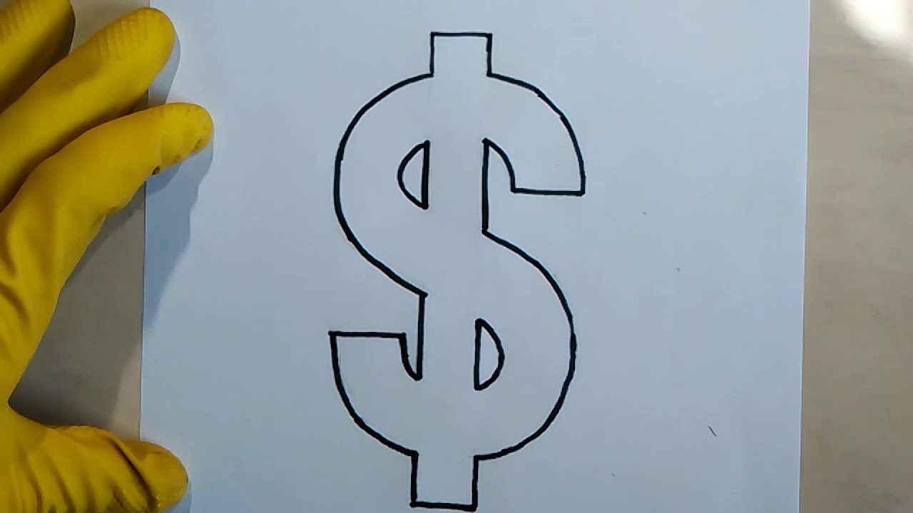 Как нарисовать банкноту доллара: 7 шагов