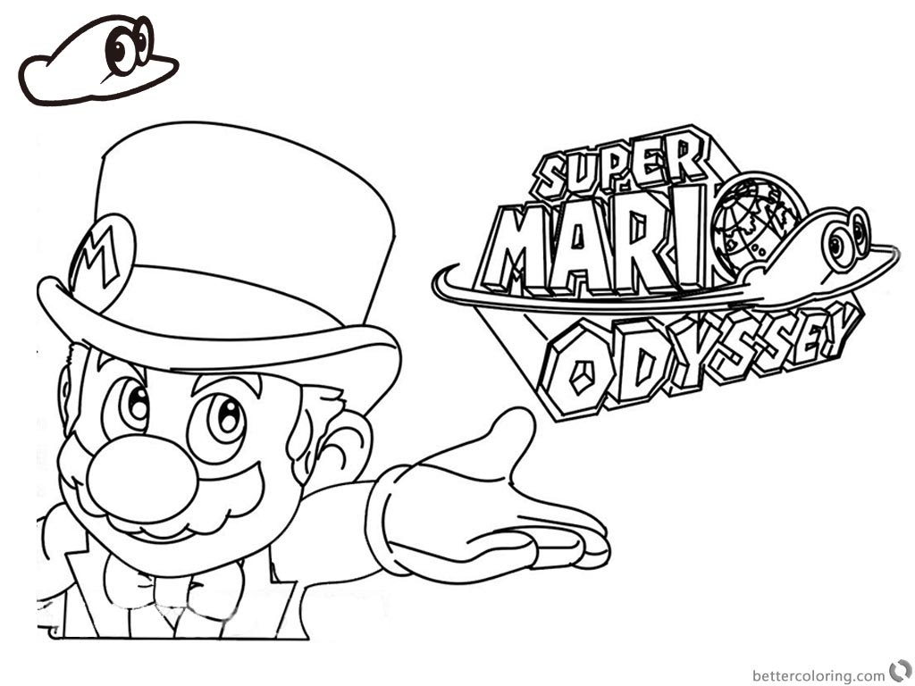 Раскраски Марио (Mario)