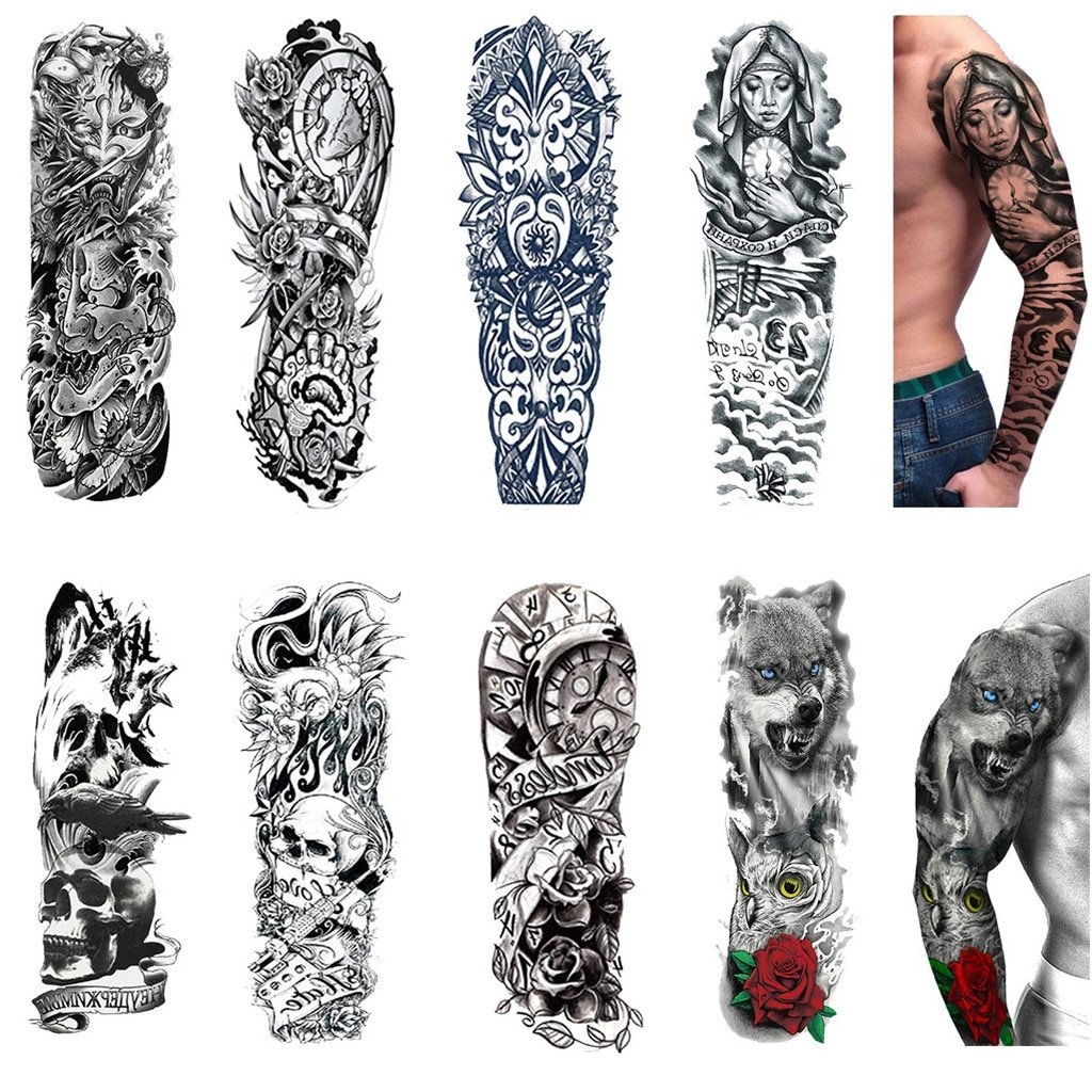 Татуировки цветных для мужчин