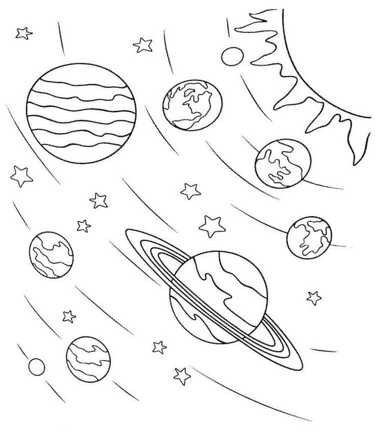 Рисунки планет