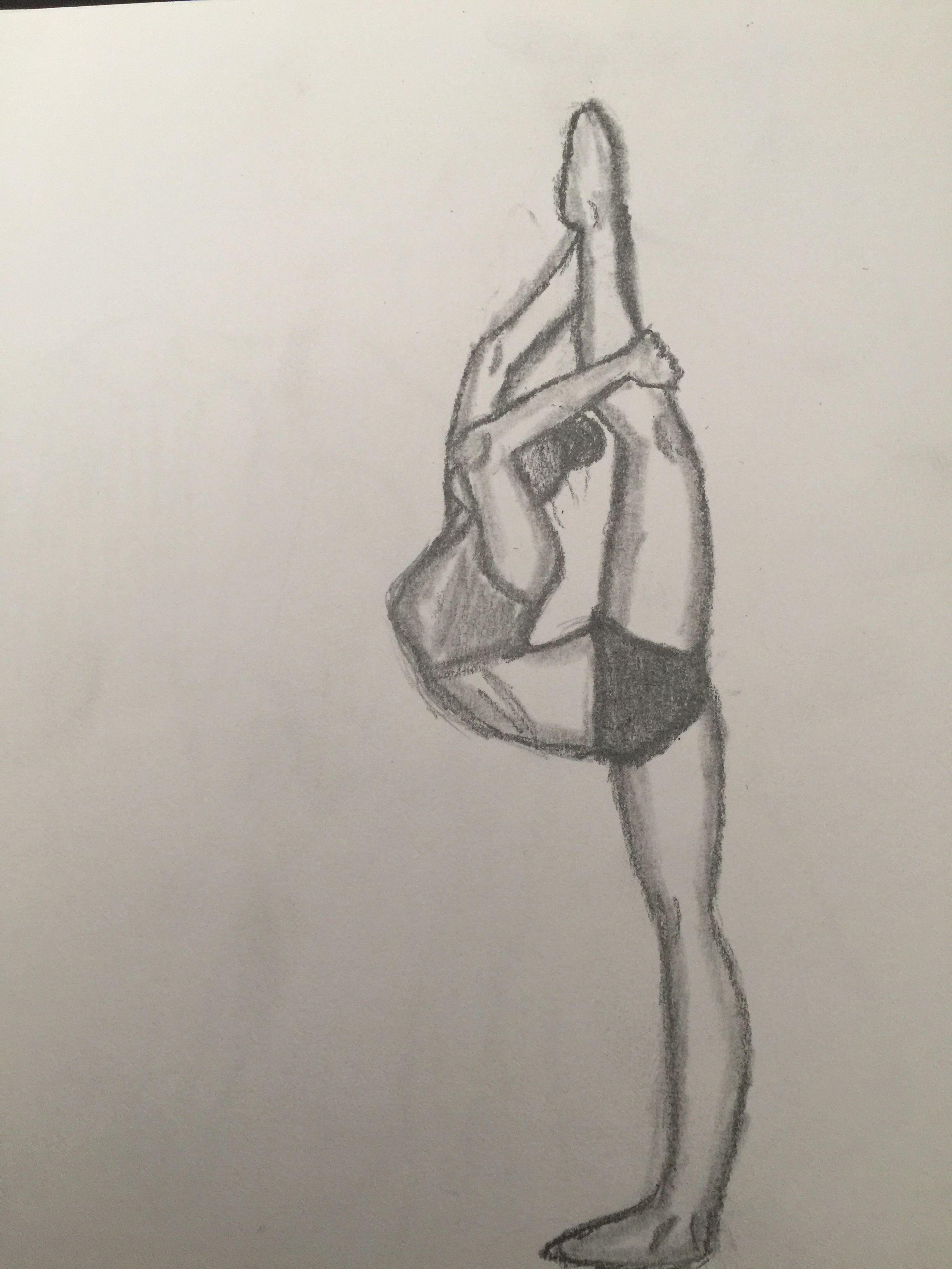 Рисунок гимнастка поэтапно (43 фото) » рисунки для срисовки на жк-вершина-сайт.рф