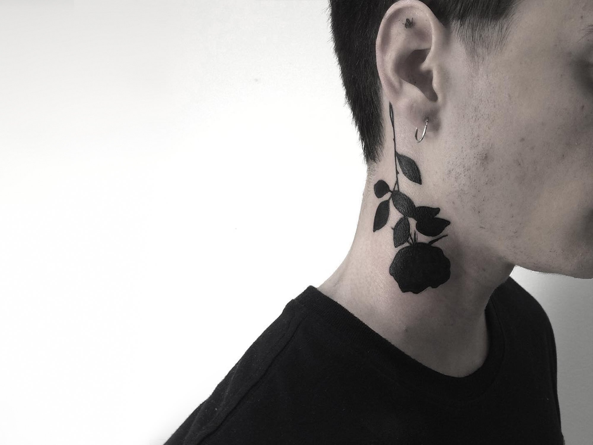 Татуировки для мужчин на шее (ФОТО) - демонтаж-самара.рф