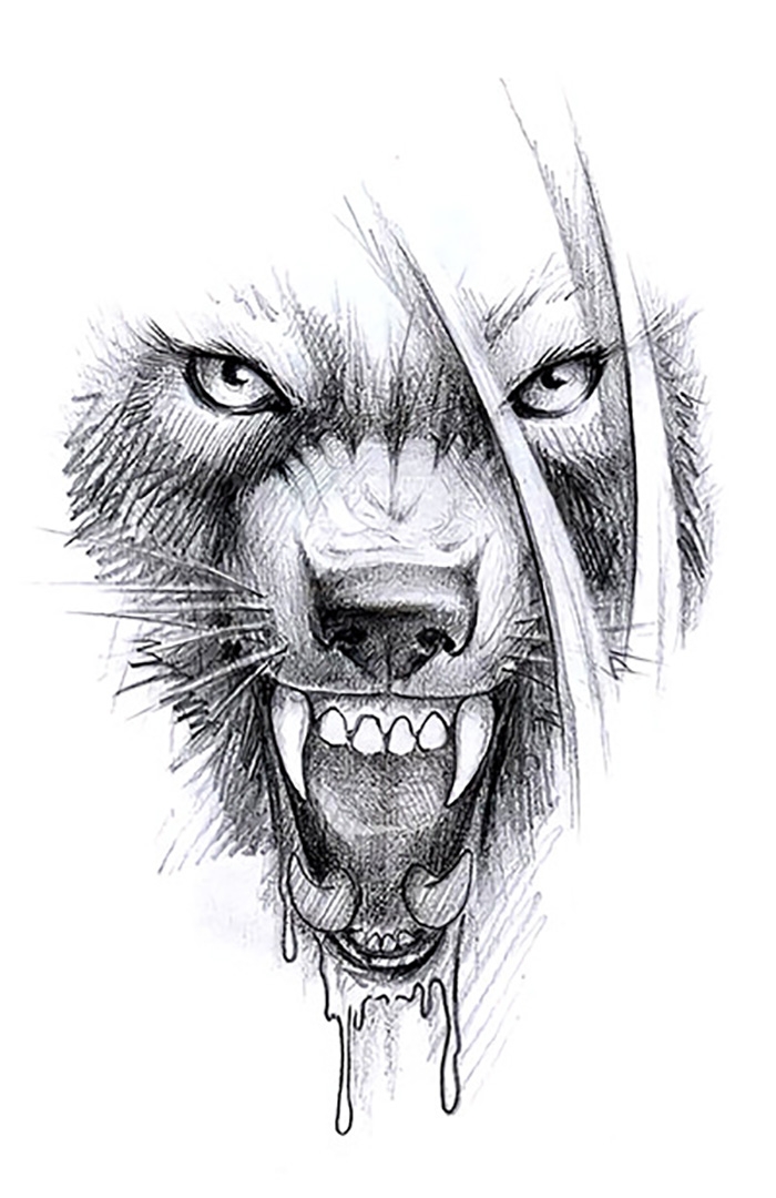 Тату (татуировки) Волк: значение и эскизы для девушек и мужчин
