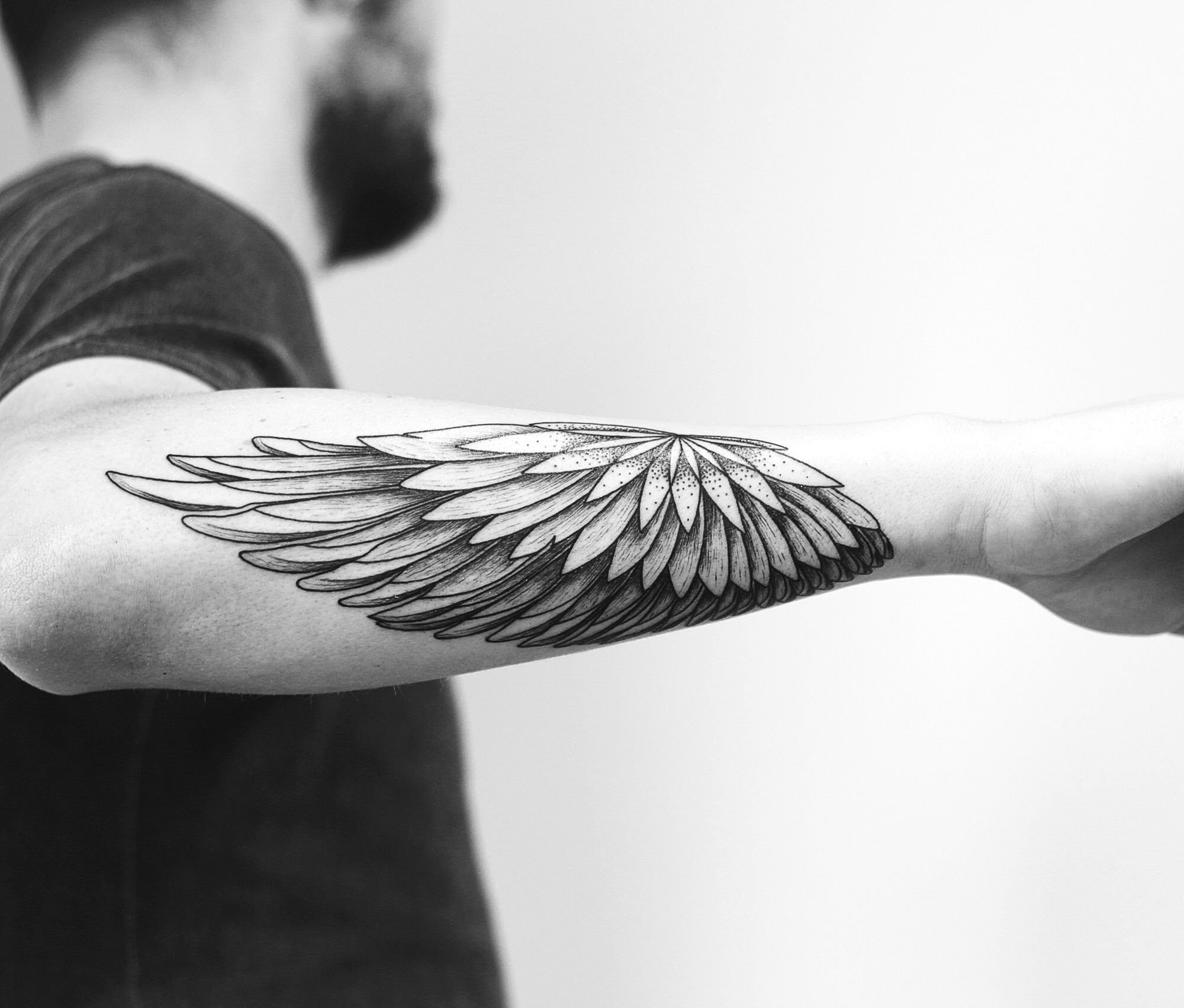 Тату крылья (ФОТО) – символ свободы и легкости - sapsanmsk.ru