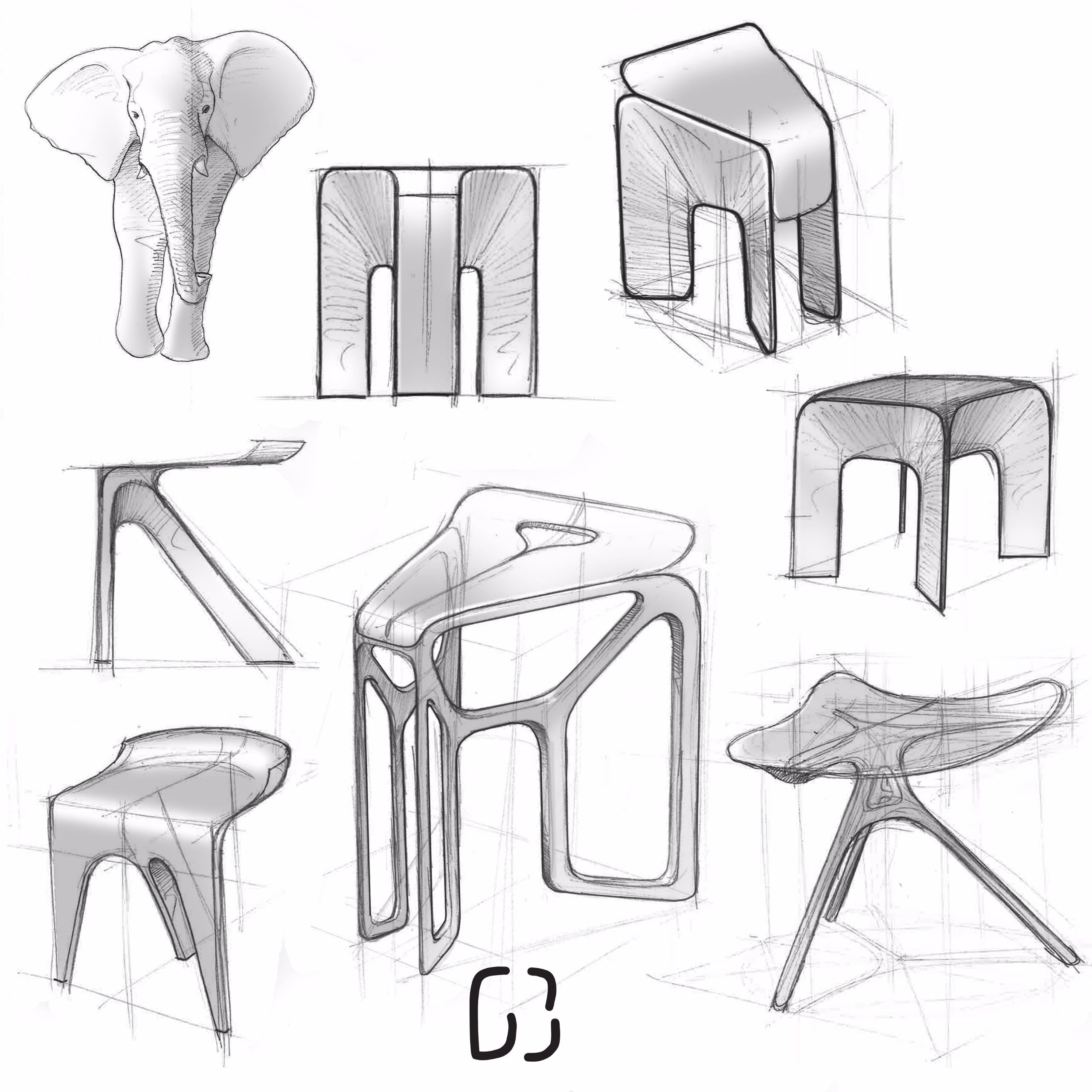 Архитектурные стулья